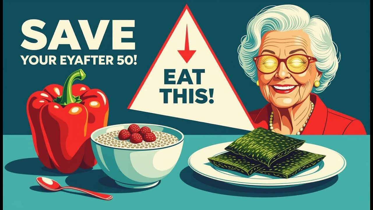 7 Everyday Foods to Save Your Eyesight After 50 – Prevent Blindness Naturally!