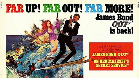 James Bond On Her Majestys Secret Service (1969)