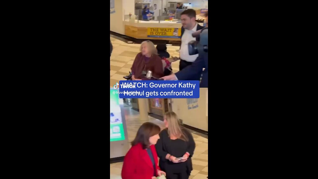Kathy Hochul confronted