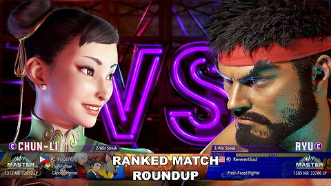 Kuya Kalbo SF6 Ranked Match Roundup. Chun Li Master Rank [Hori Fight Stick]