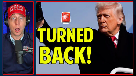 TRUMP TURNS BACK: Air Force One Forced to Abort Davos Trip After Mechanical Failure