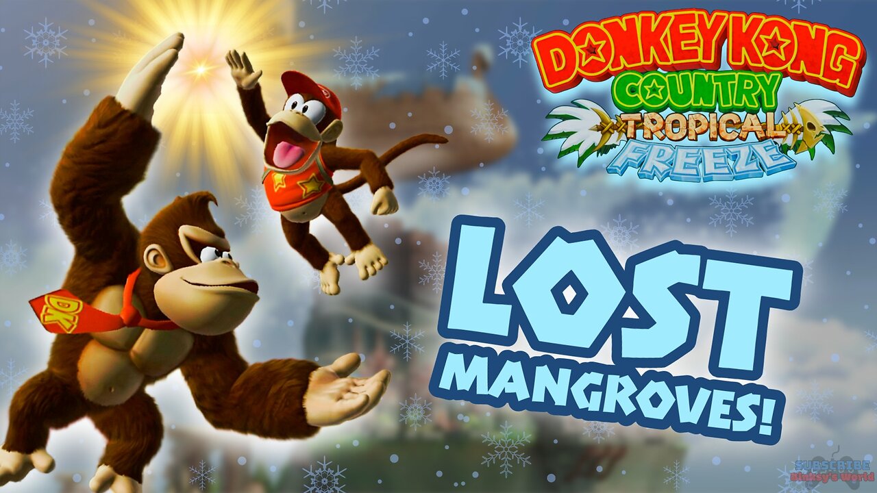 Tropical Freeze: World 1 Lost Mangroves - 100% Complete 2 Player Walkthrough (No Commentary). 4K