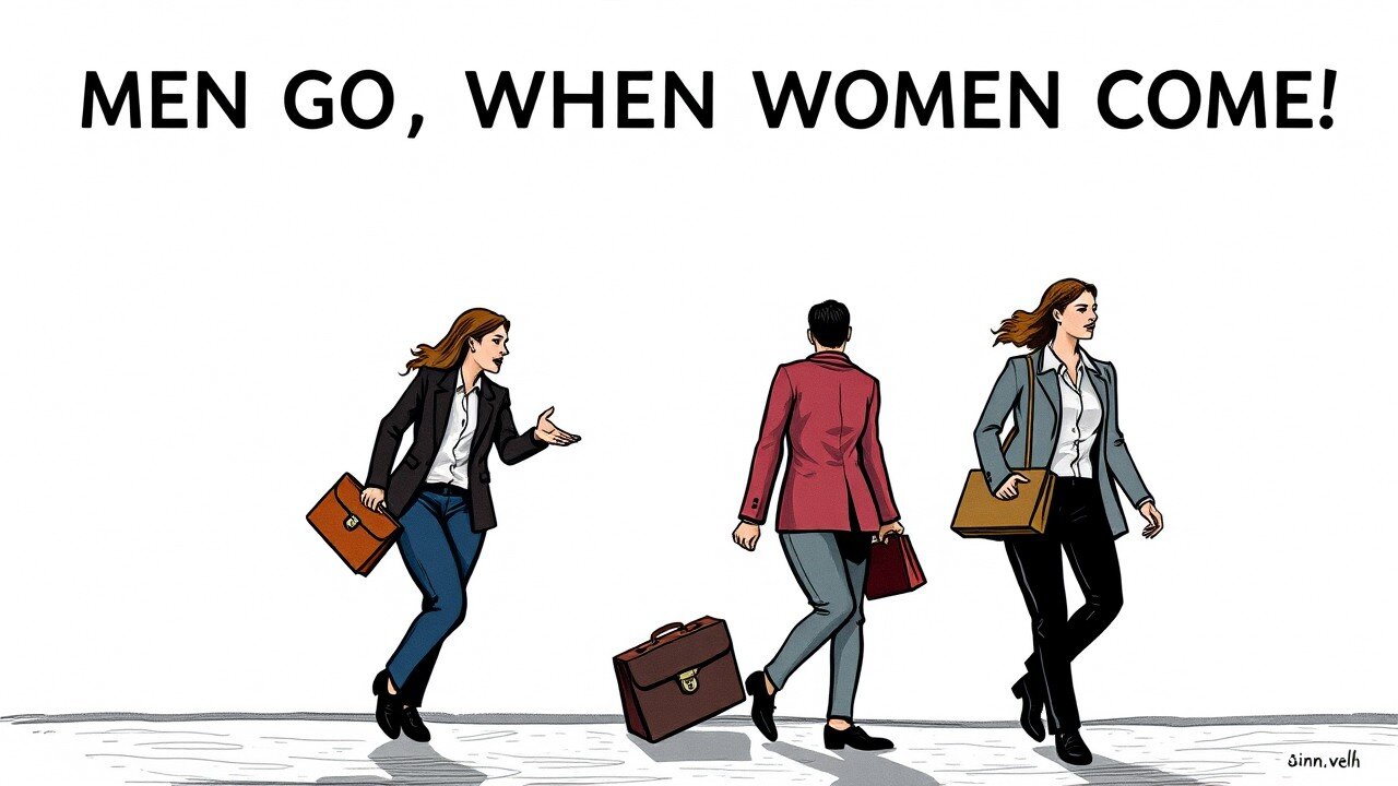 Investigating MEN GO WHEN WOMEN COME, WHY? From @contentdrop / e +