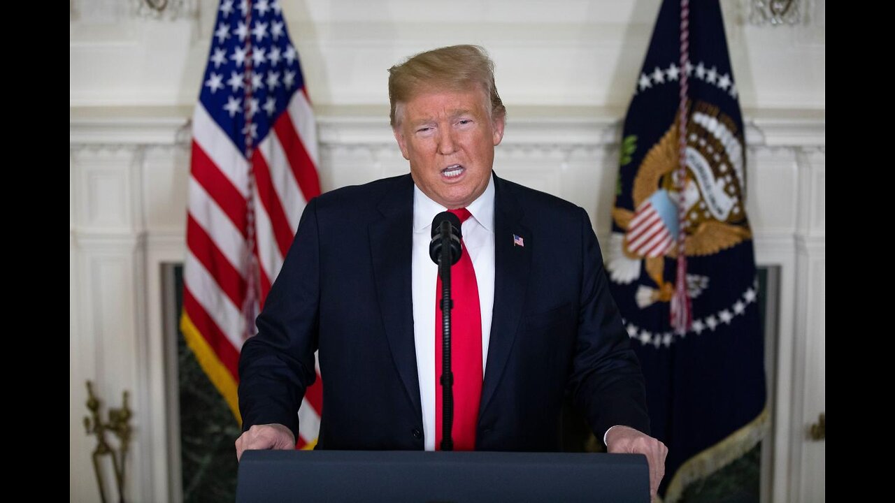 President Trump addresses the nation after bombing Iran