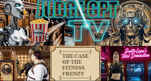 Judge GPT TV Ep4: The Fitness Frenzy | Steampunk Courtroom Series