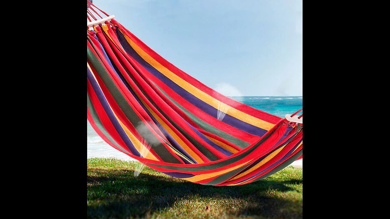 Thickened Single_Double Hammock, More Breathable, Safer and More Comfortable