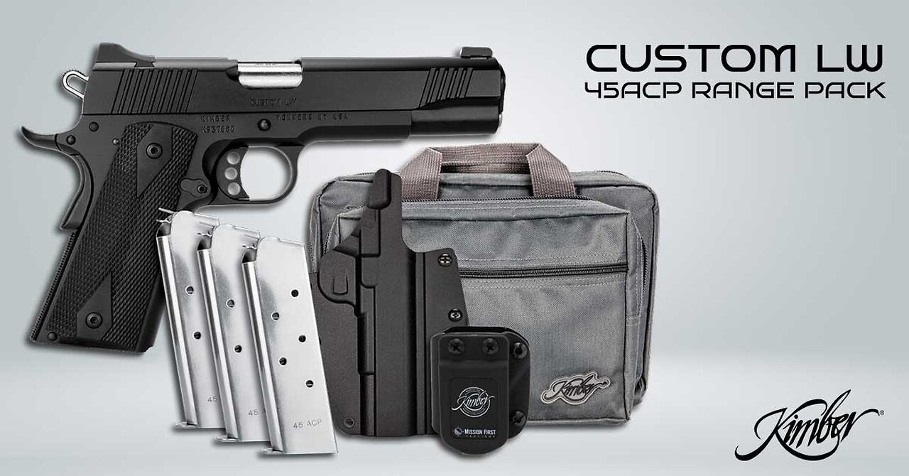 Kimber Custom LW Bundle 45ACP
