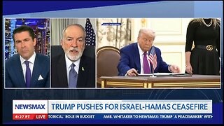 TRUMP PUSHES FOR ISRAEL-HAMAS CEASEFIRE