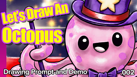 002 Let's Draw An Octopus