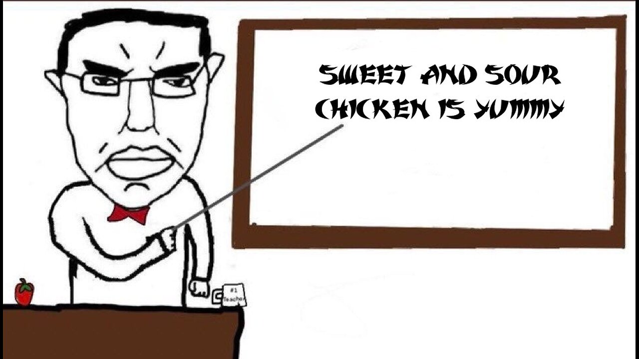 sweet and sour chicken tape