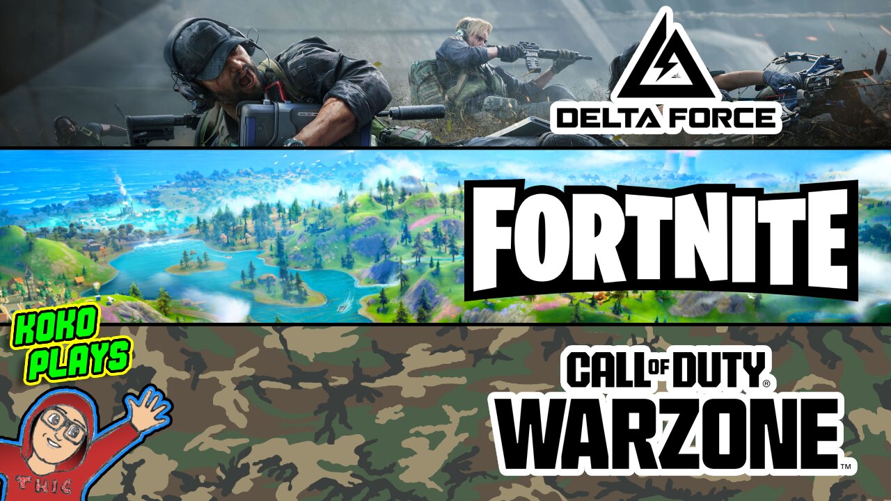 COD WARZONE | DELTA FORCE | Fortnite LIVE Part 2