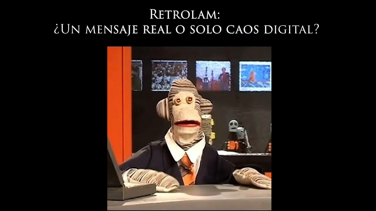Retrolam: ¿Un mensaje real o solo caos digital?