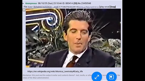 Junior recites Monica Lewinsky poem.
