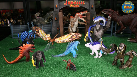 10 New Godzilla x Kong New Empire Toys Nov 2025 Unboxed King Kong Toys Skull Island