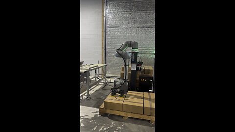 Paletizing with robot