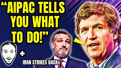 LIVE: Tucker Carlson OBLITERATES Ted Cruz on AIPAC (While Still Being Ignorant)