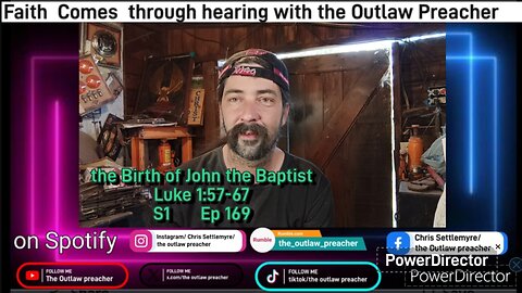the Birth of John the Baptist Luke 1:57-67 S1 Ep 169