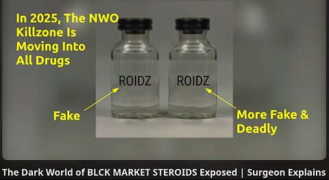 Blackmarket Roidz Are Now A Greater Death-Trap For Sheeple, Since 2020