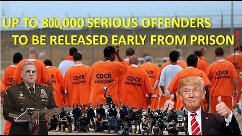 ‼️🚨TOP𝄜PRISON𝄜ALERT🚨‼️TO MAKE ROOM FOR MILLIONS OF INCOMING DETAINEES MASS RELEASES FROM US PRISONS!