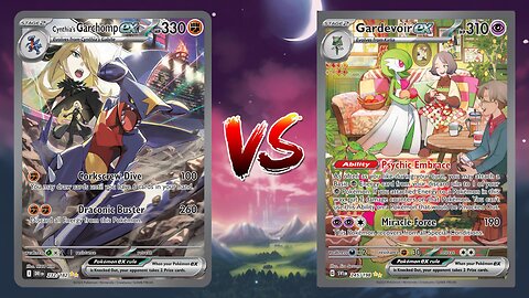 Pokemon TCG Live Cynthia's Garchomp EX Roserade VS Gardevoir EX Munkidori!!