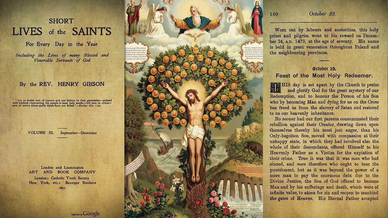 Feast of the Most Holy Redeemer {October 23} 📖🎧