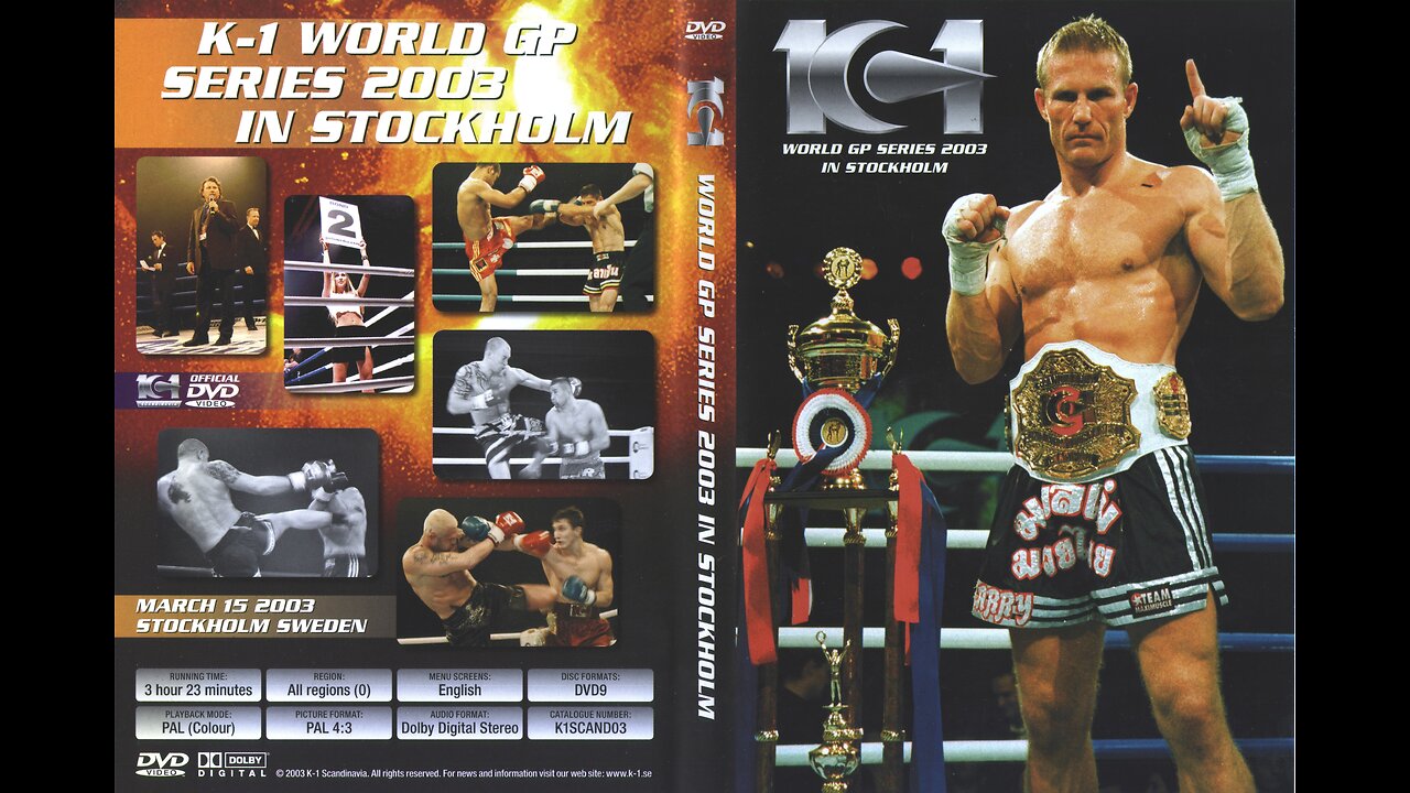 K-1 World GP 2003 Preliminary Scandinavia - Mar 15 2003 - Solnahallen (arena), Stockholm