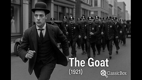 The Goat (1921) | Buster Keaton Silent Comedy 🎞️ | Public Domain Classic | ClassicBox Silent