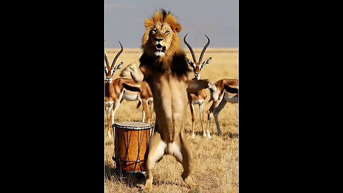 Lion's Hunting Dance