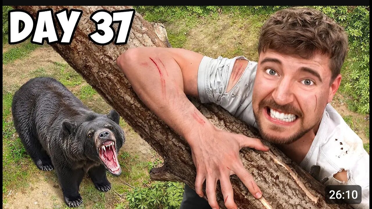 $10,000 Every Day You Survive In The Wilderness