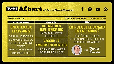 Petit Albert et les extraordinaires Épisode #212 - Avec Daniel Brisson