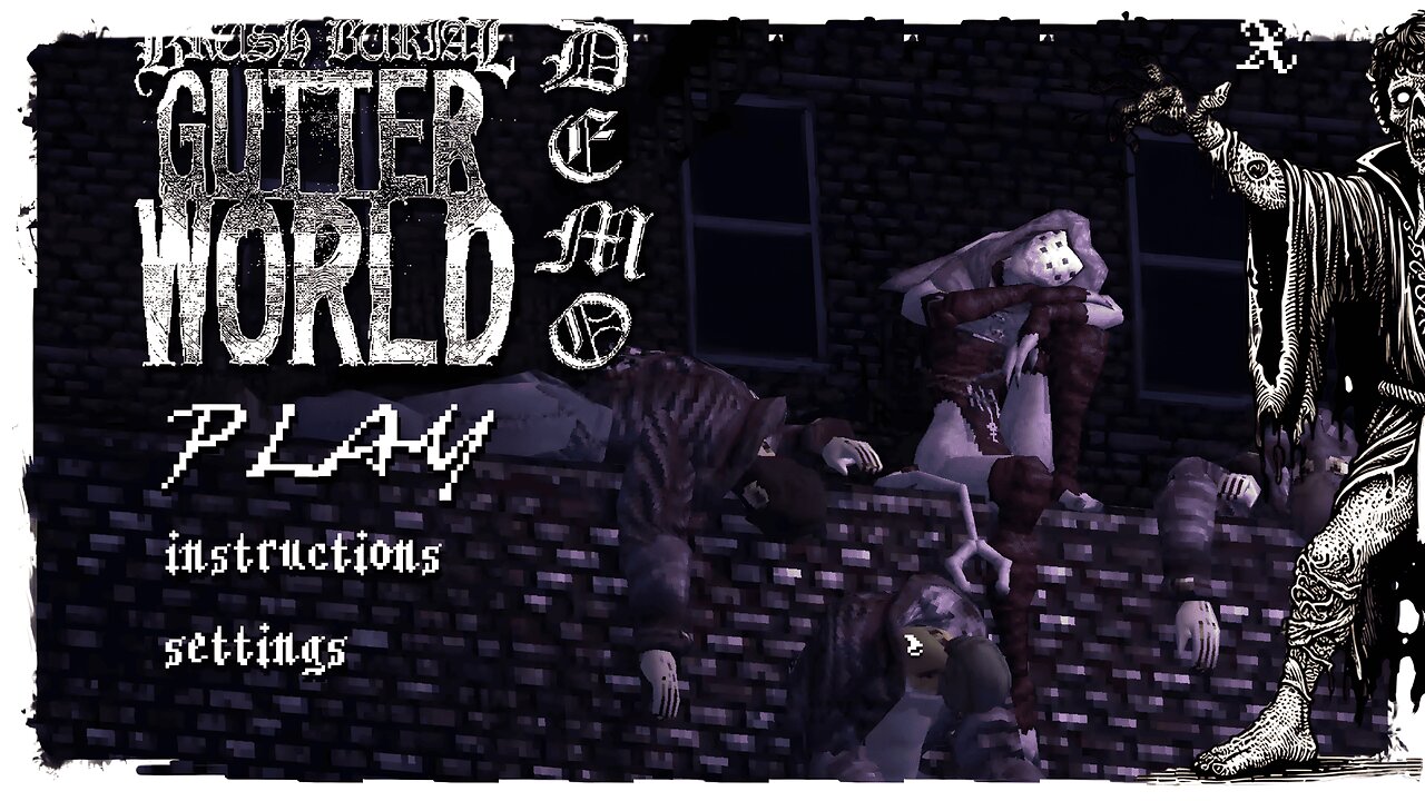Demo Gameplay, No Commentary - Brush Burial Gutter World