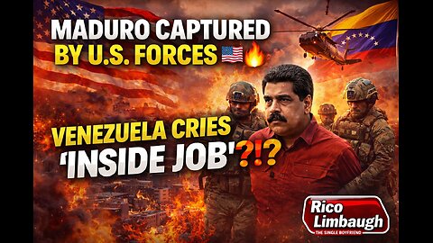 U.S. Forces Snatch Maduro 🇺🇸🔥 Now Venezuela Screams “Inside Job”⁉️❓