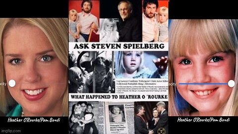 IS PAM BONDI ACTUALLY HEATHER O'ROURKE⁉️