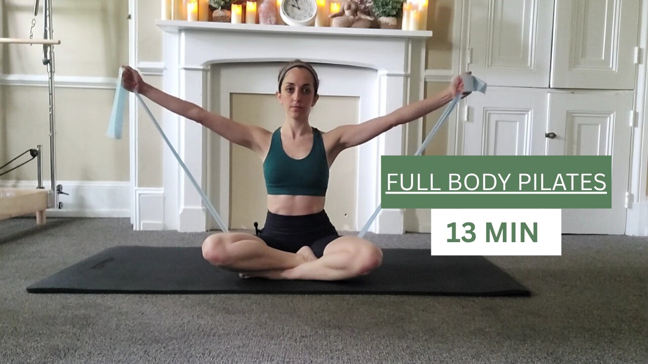 Quick Total Body Workout with a Resistance Band | Do Anywhere!