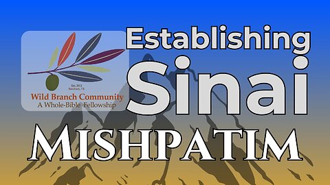 Exodus 24 - Establishing Sinai