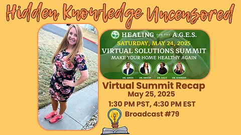 Healing for the A.G.E.S., Virtual Summit Recap, Make You Home Healthy Again