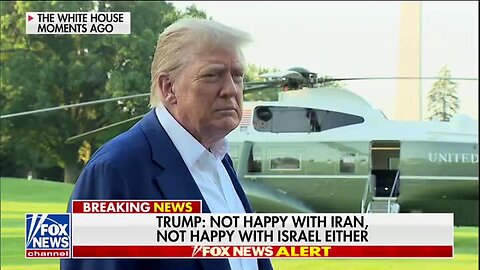 Trump on Israel & Iran: ‘Don’t Know What the F**k They’re Doing”