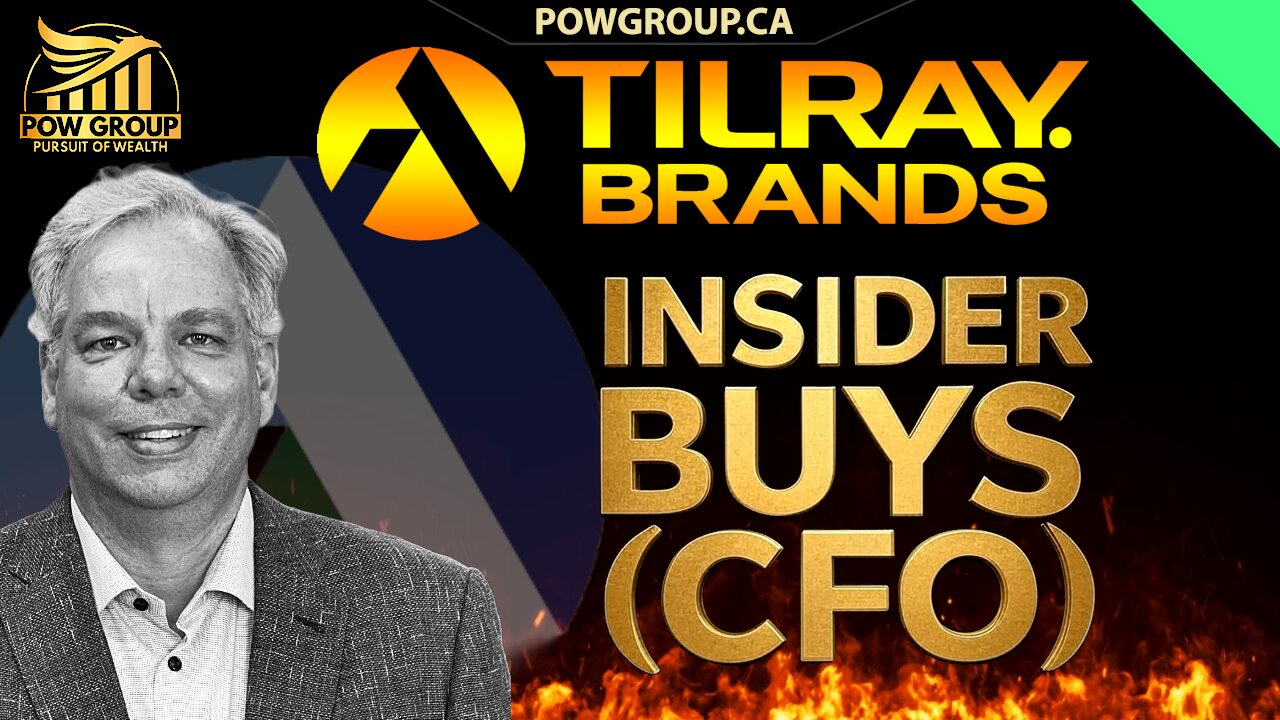 Tilray Insider Buys Stock - CFO Carl Merton & TLRY Held Key Support