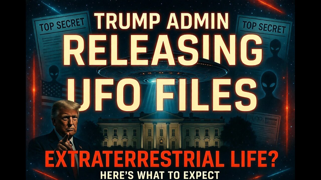 Trump Just Dropped BOMBSHELL UFO & Alien Files – Proof of Extraterrestrial Life Inside?
