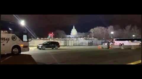 1/20/21 - The 'MUSTANG MEDIC' Live Video Clips of the U.S. CAPITOL in the WEE HOURS of the Morning