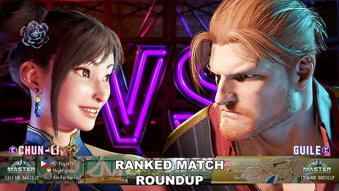 Kuya Kalbo SF6 Ranked Match Roundup. Chun Li Master Rank [Hori Fight Stick]