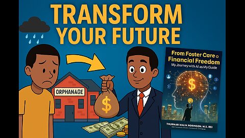 From Foster Care to Financial Freedom | My Journey with AI – A Book Launch by Thurman Malik Robinson