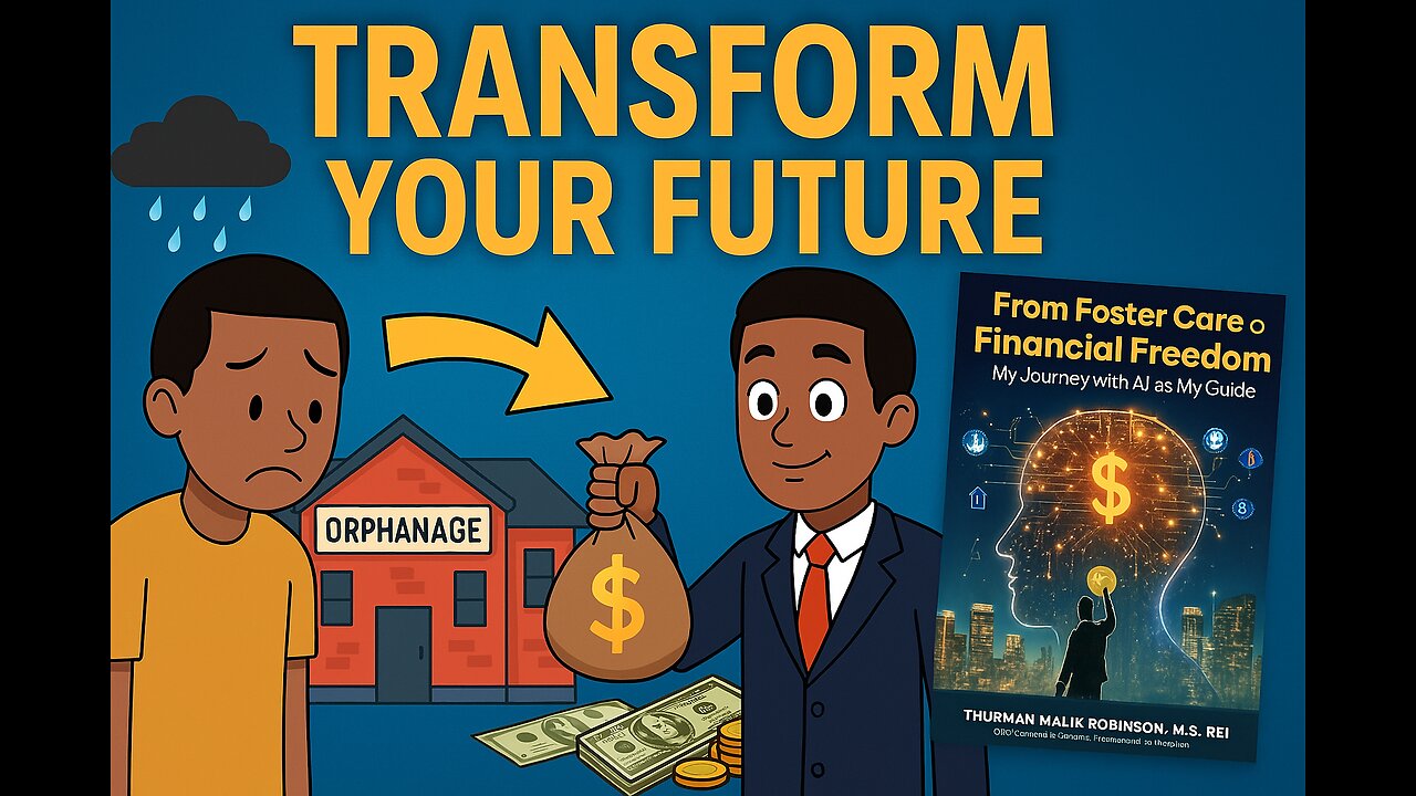 From Foster Care to Financial Freedom | My Journey with AI – A Book Launch by Thurman Malik Robinson