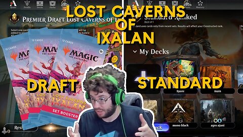 Winning Spree in Drafts with a calm Standard Ranked in The Lost Caverns of Ixalan
