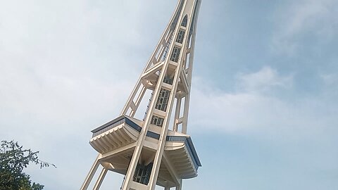 The Space Needle, vlog, camera tricks in Seattle