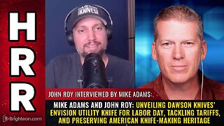 Unveiling Dawson Knives’ Envision Utility Knife for Labor Day, Tackling Tariffs