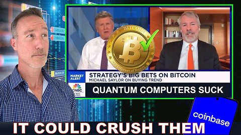 🚨 Saylor: Quantum Computing WON’T Kill Bitcoin But Could CRUSH Google, Banks & YOUR Accounts!