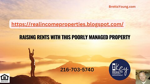 Raising rents with this poorly Managed Property