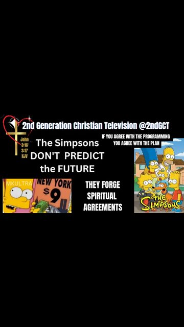 911- Simpsons Don't Predict Future. Spiritual Agreement #news #faith #mind #update