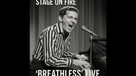 Jerry Lee Lewis ~ Full Song ~ Breathless ~ Portrait Format
